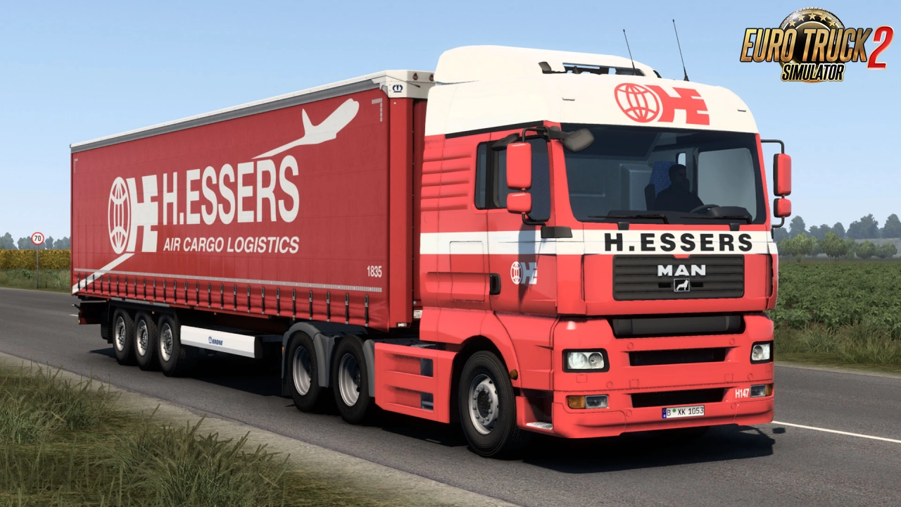 H.Essers Paint Job Pack v1.1.1 (1.44.x) for ETS2