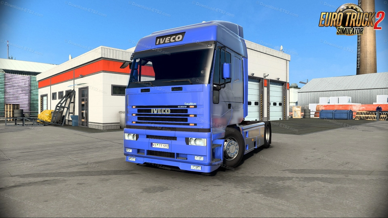 Iveco EuroStar Truck + Interior v3.0 (1.48.x) for ETS2