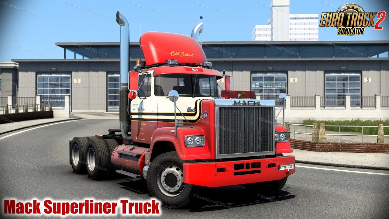Mack Superliner Truck + Interior v1.0.4 (1.44.x) for ETS2