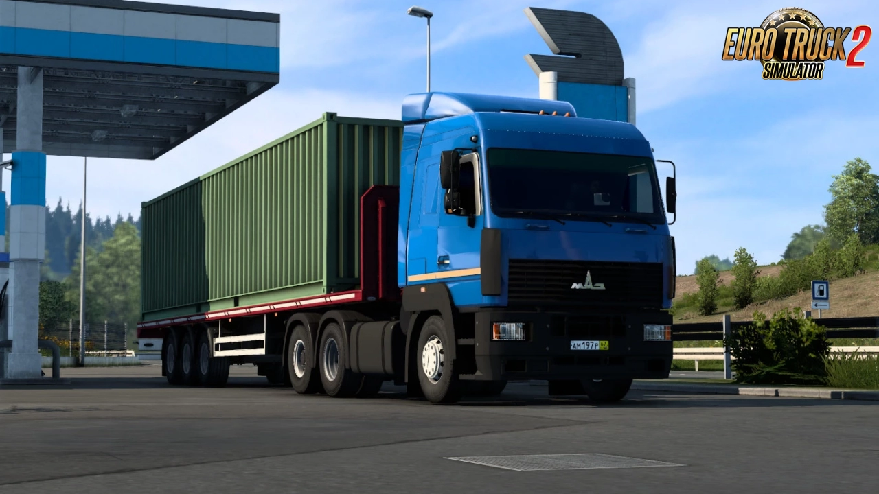 MAZ Traffic Pack v1.6 By Trafficmaniac (1.49.x) for ETS2