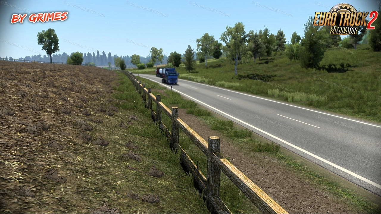 New Summer Environment v5.0 by Grimes (1.46.x) for ETS2