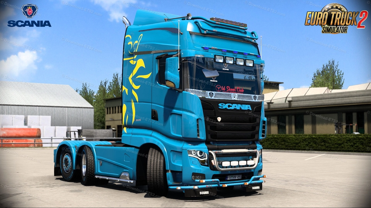 Scania R700 Reworked v3.3.2 (1.47.x) for ETS2