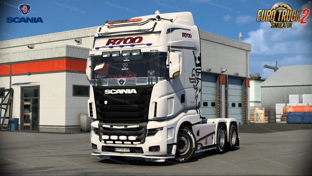 Scania R700 Reworked v3.3.1 (1.46.x) for ETS2