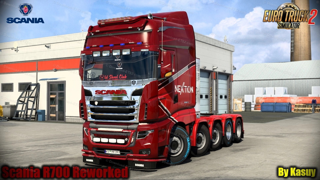 Scania R700 Reworked v3.4.1 (1.49.x) for ETS2