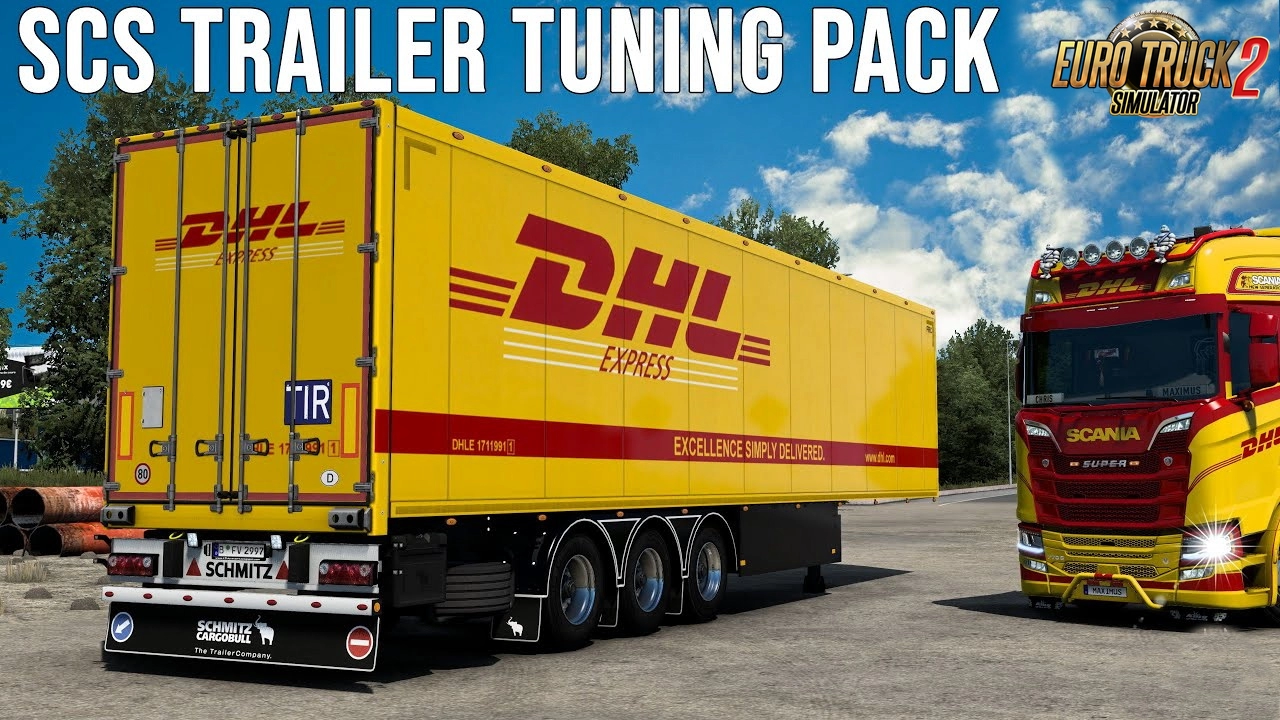 SCS Trailer Tuning Pack v1.9.1 by SGDESIGN (1.48.5.x) for ETS2