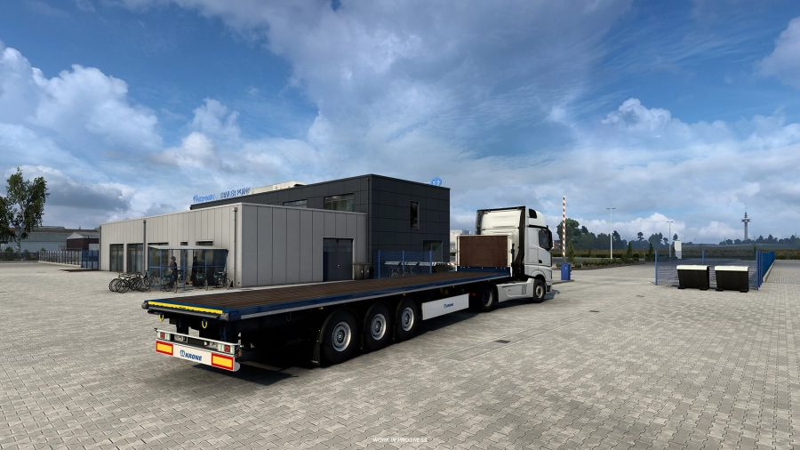 Krone Trailers Pack DLC Update for ETS2