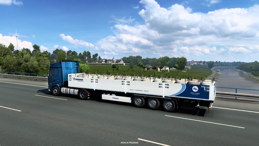 Krone Trailers Pack DLC Update for ETS2