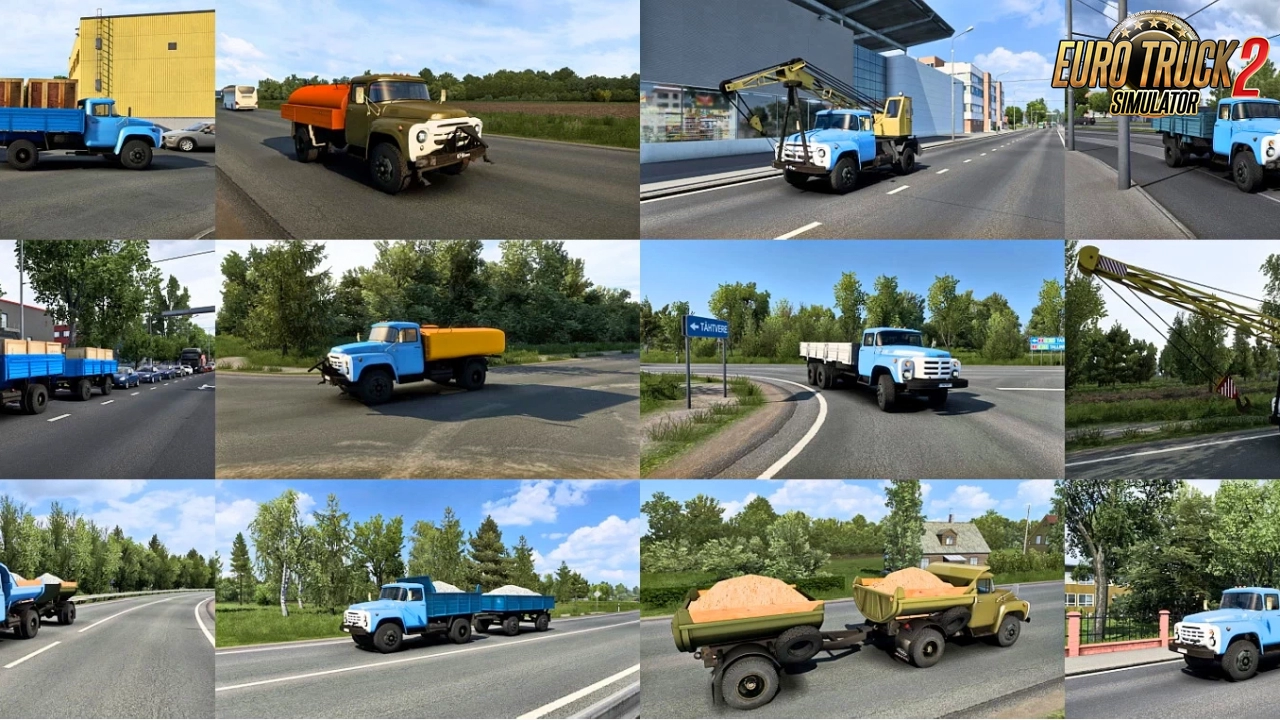 ZIL Traffic Pack v1.5 By Trafficmaniac (1.49.x) for ETS2