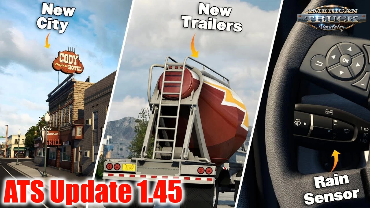 American Truck Simulator: Update 1.45 Released