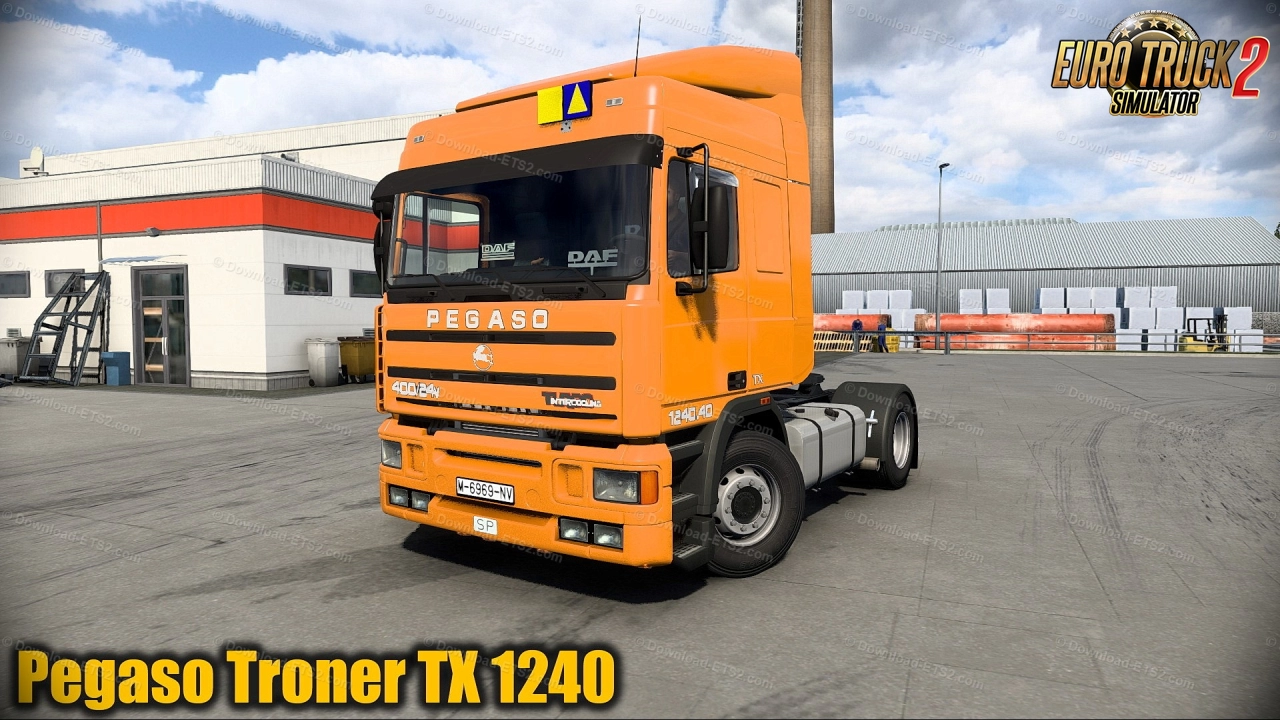 Pegaso Troner TX 1240 + Interior v1.9 (1.55.x) for ETS2
