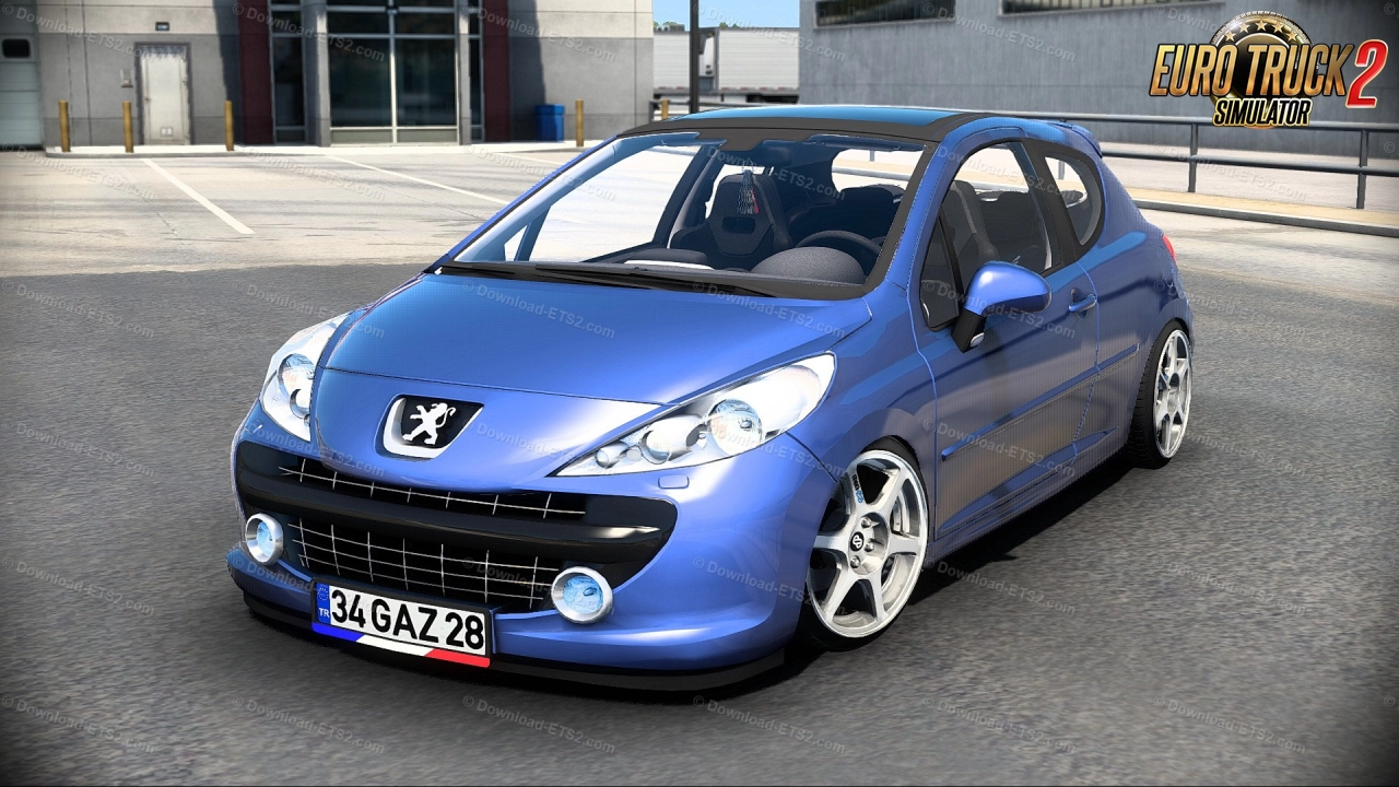 Peugeot 207 RC + Interior v1.4 (1.46.x) for ETS2