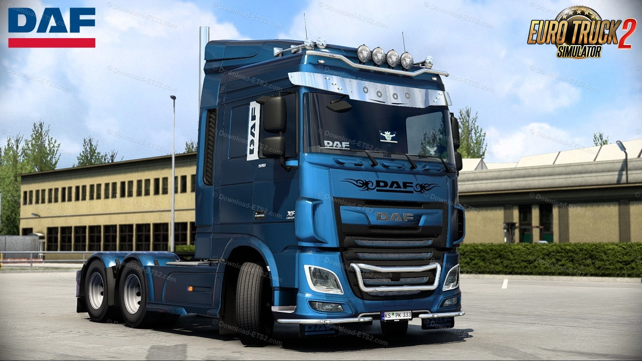 Daf XF Euro 6 Reworked v4.5 by Schumi (1.46.x) for ETS2