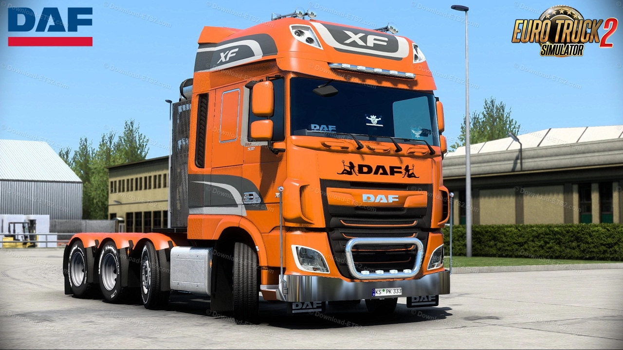 Daf XF Euro 6 Reworked v4.7 by Schumi (1.48.x) for ETS2