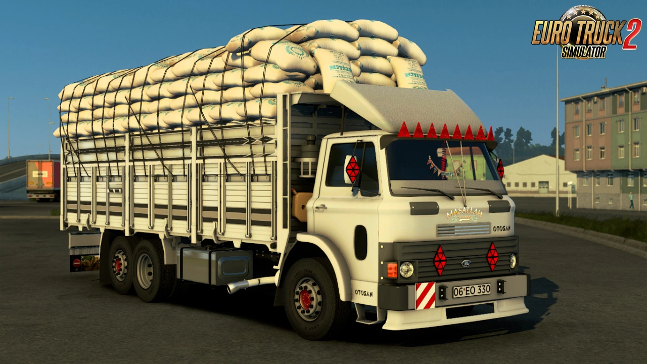 Ford 1210 Cargo Truck + Interior v2.0 (1.45.x) for ETS2