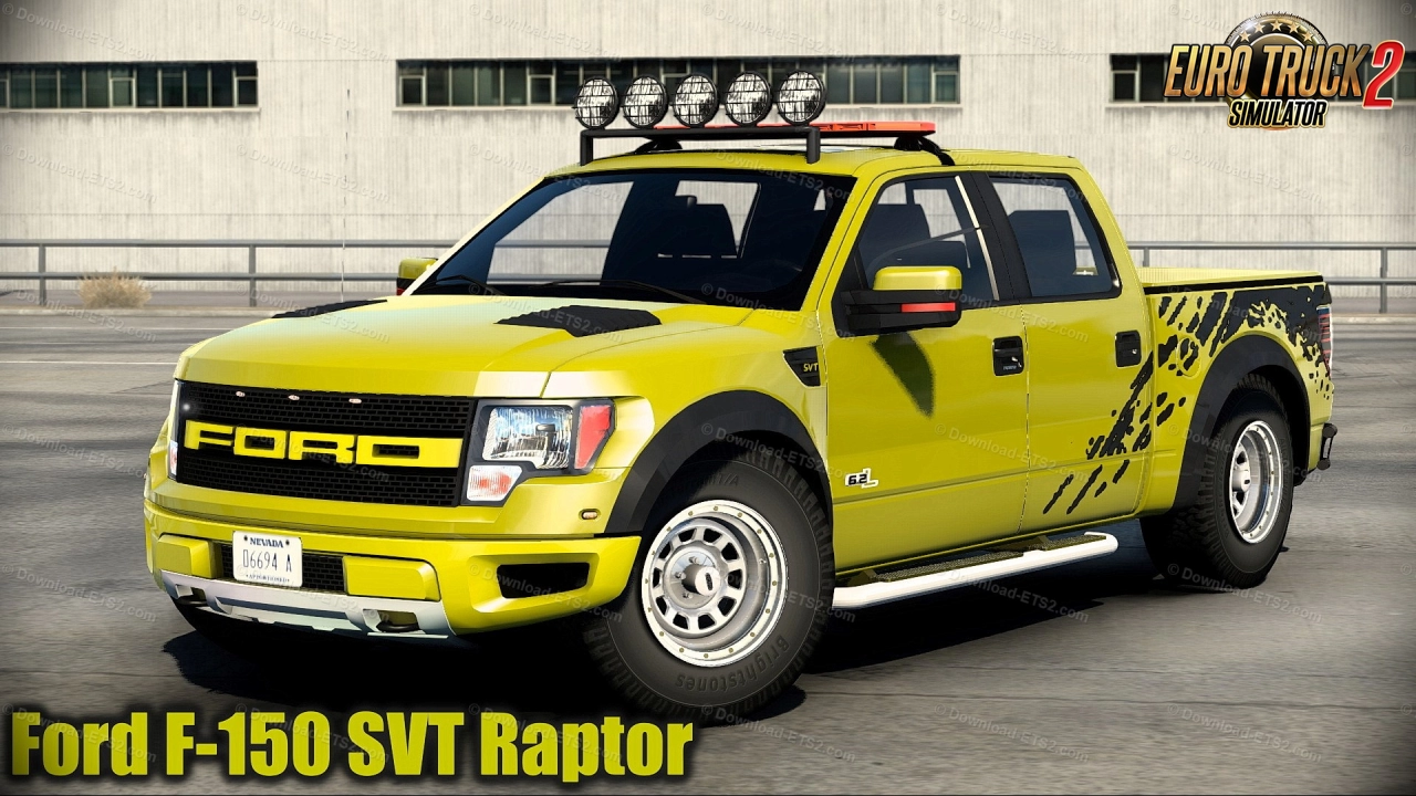 Ford F-150 SVT Raptor + Interior v2.4 (1.45.x) for ETS2