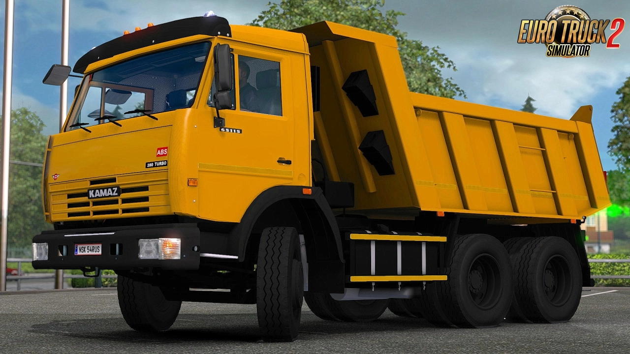 KamAZ 65115 / 65116 + Interior v2.0 (1.45.x) for ETS2