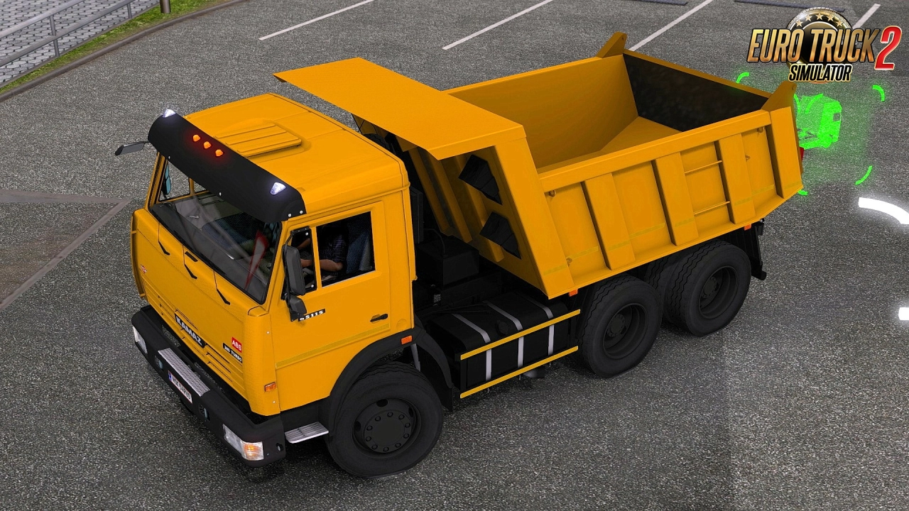 KamAZ 65115 / 65116 + Interior v2.0 (1.45.x) for ETS2