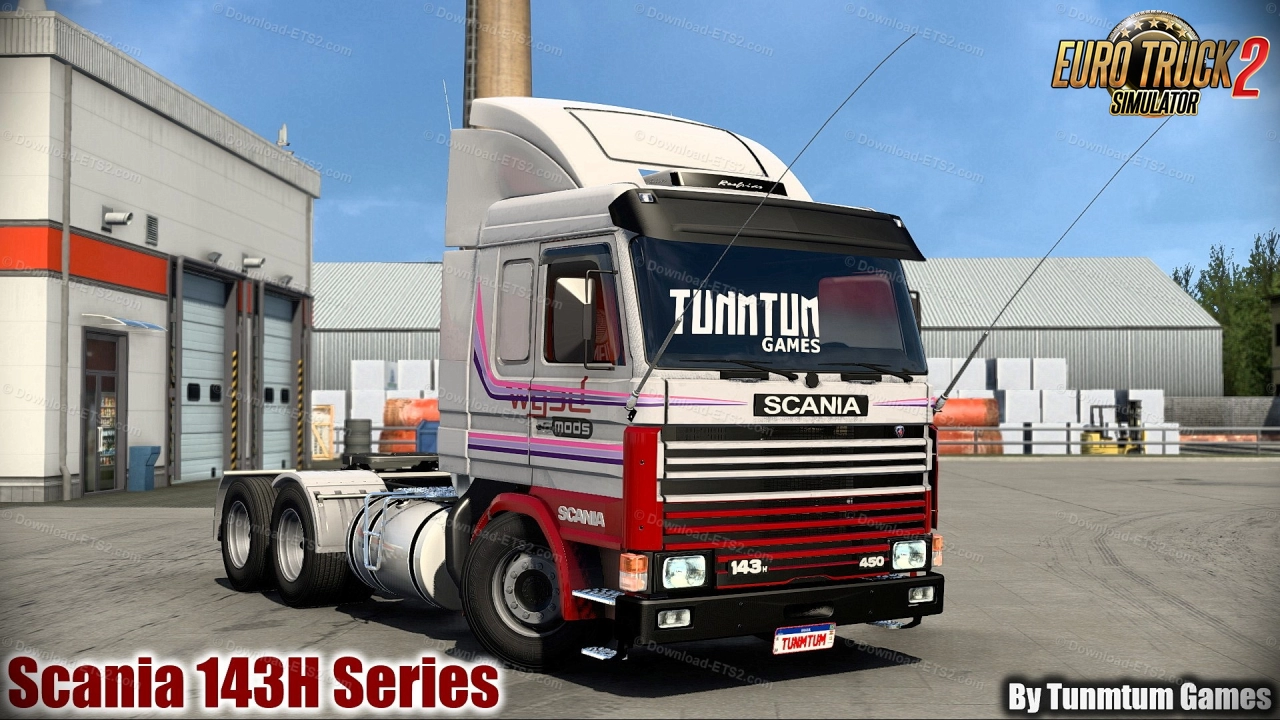 Scania 143H Series Truck v3.0 By Tunmtum Games (1.45.x)