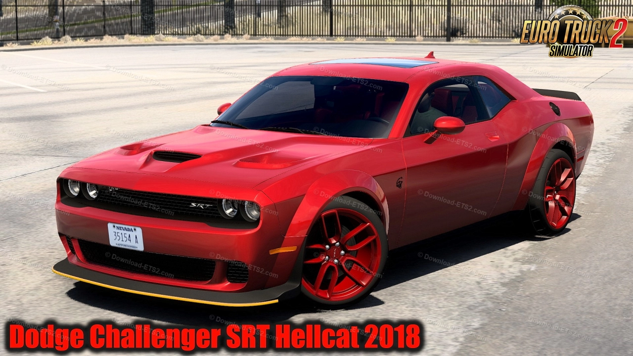 Dodge Challenger SRT Hellcat Widebody 2018 v2.4 (1.55.x)