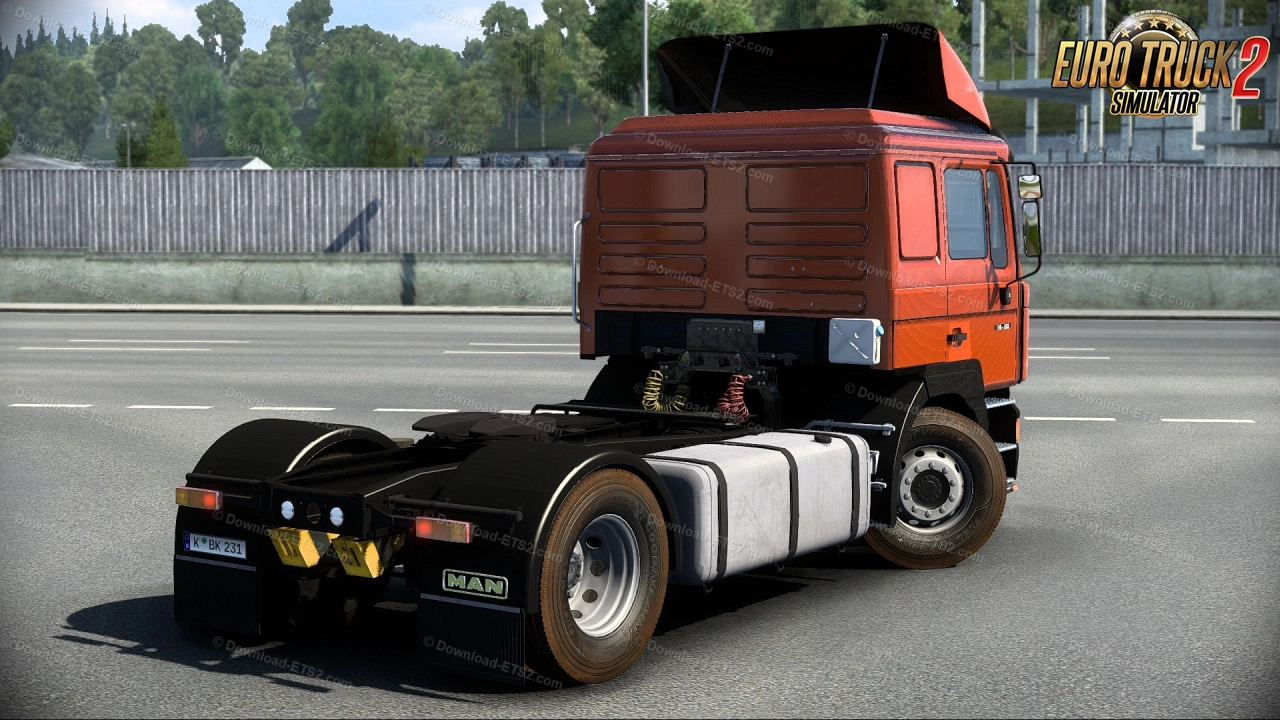 MAN F90 Truck + Interior v3.02 (1.47.x) for ETS2