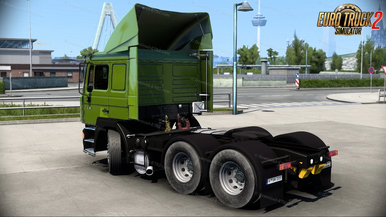 MAN F90 Truck + Interior v3.02 (1.45.x) for ETS2