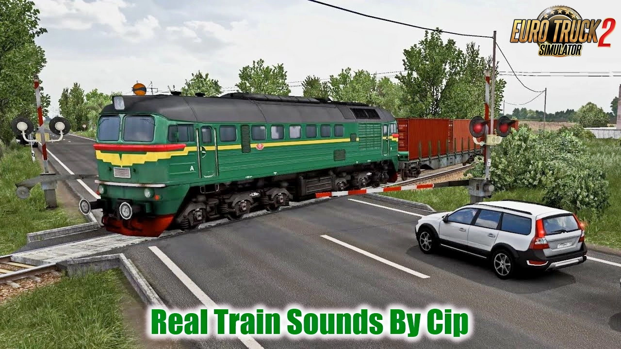 Real Train Sounds v1.5 By Cip (1.48.5.x) for ETS2