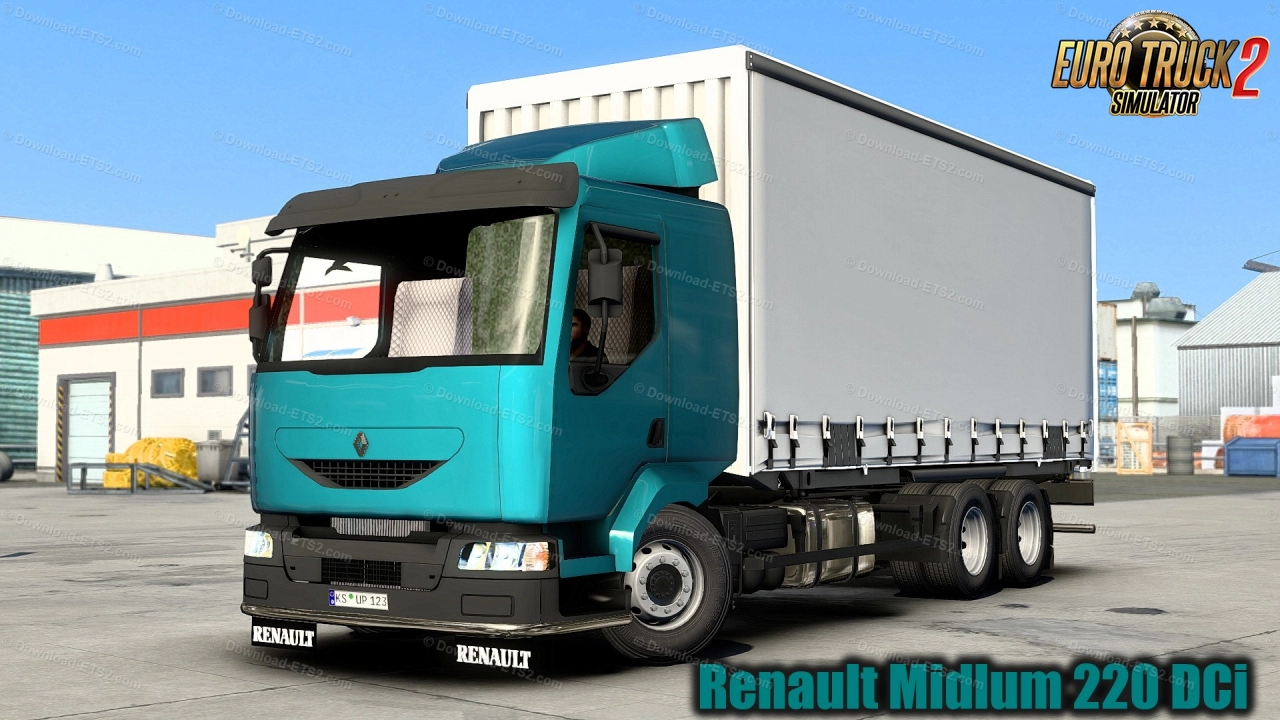 Renault Midlum 220 DCi + Interior v0.1 (1.45.x) for ETS2