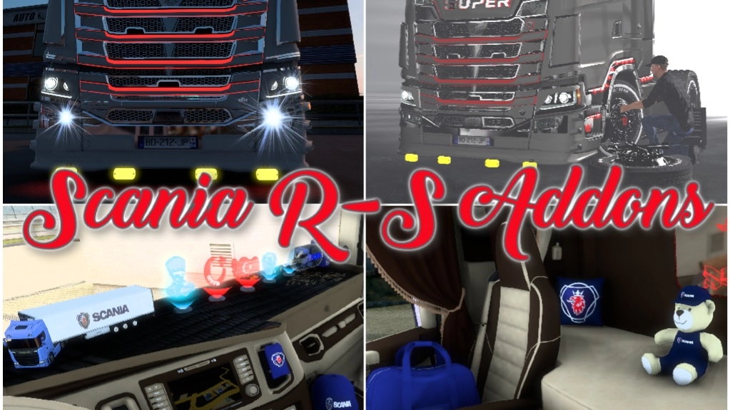 Scania R-S Addons v6.0 (1.49.x) for ETS2
