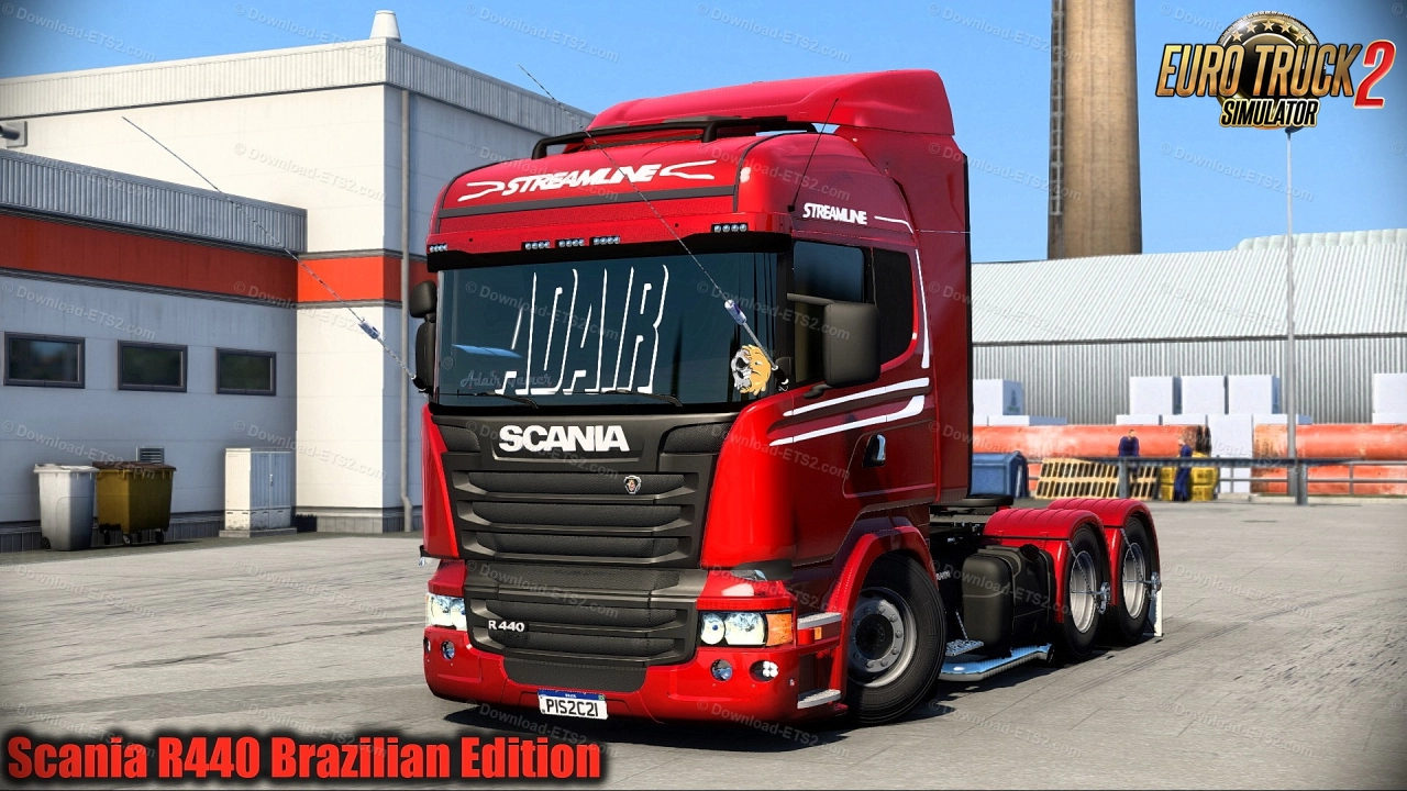 Scania R440 Brazilian Edition Truck v2.1 (1.53.x) for ETS2