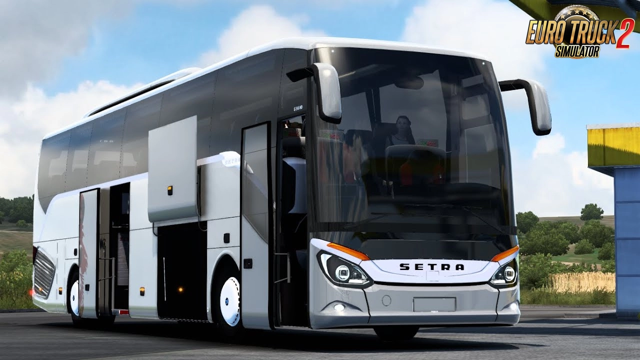 Setra S 516 HD Bus + Interior v1.4 (1.58.x) for ETS2