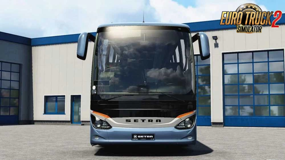 Setra S 516 HD Bus + Interior v1.4 (1.58.x) for ETS2