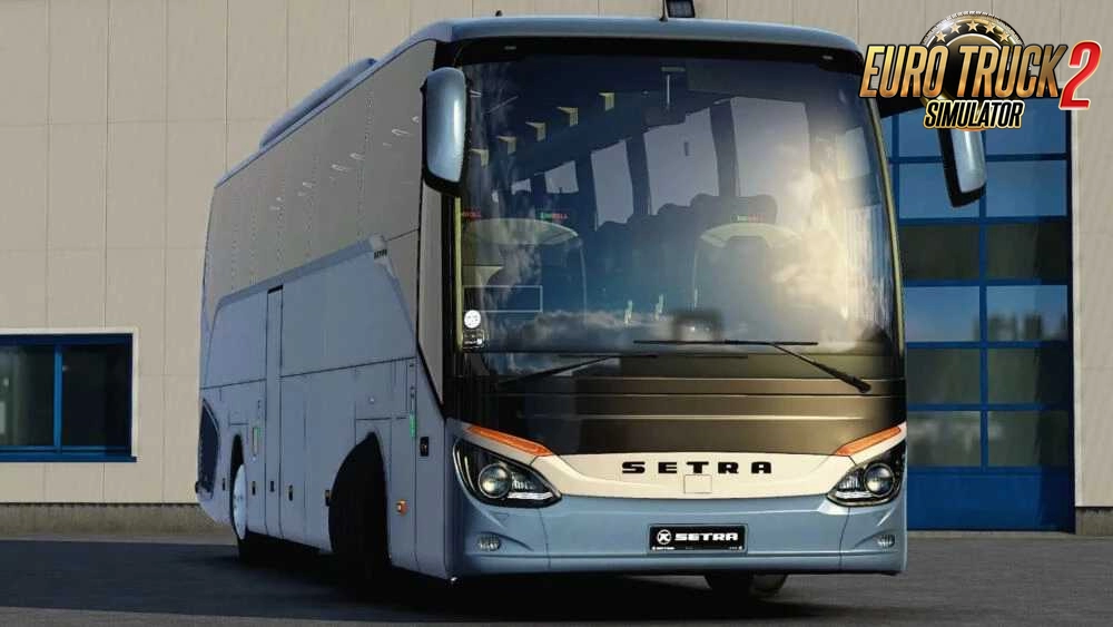 Setra S 516 HD Bus + Interior v1.4 (1.58.x) for ETS2