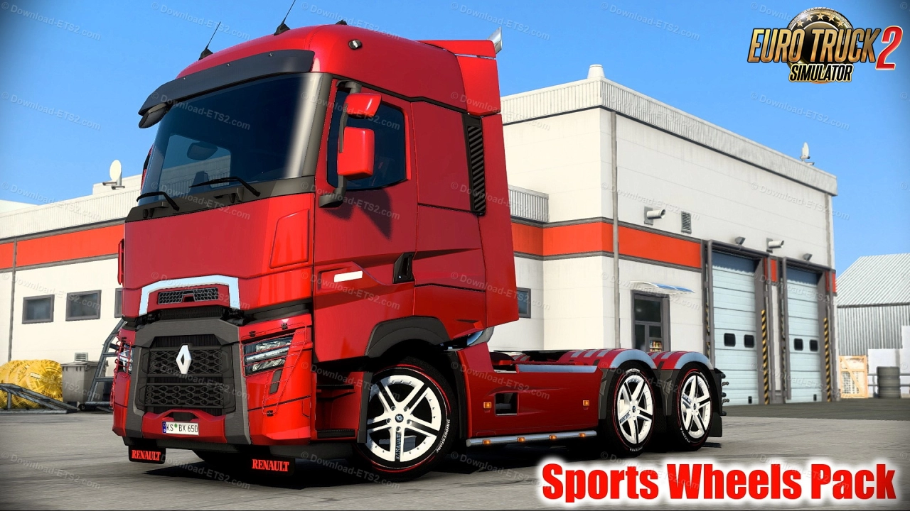 Sports Wheels Pack v1.2 (1.45.x) for ETS2