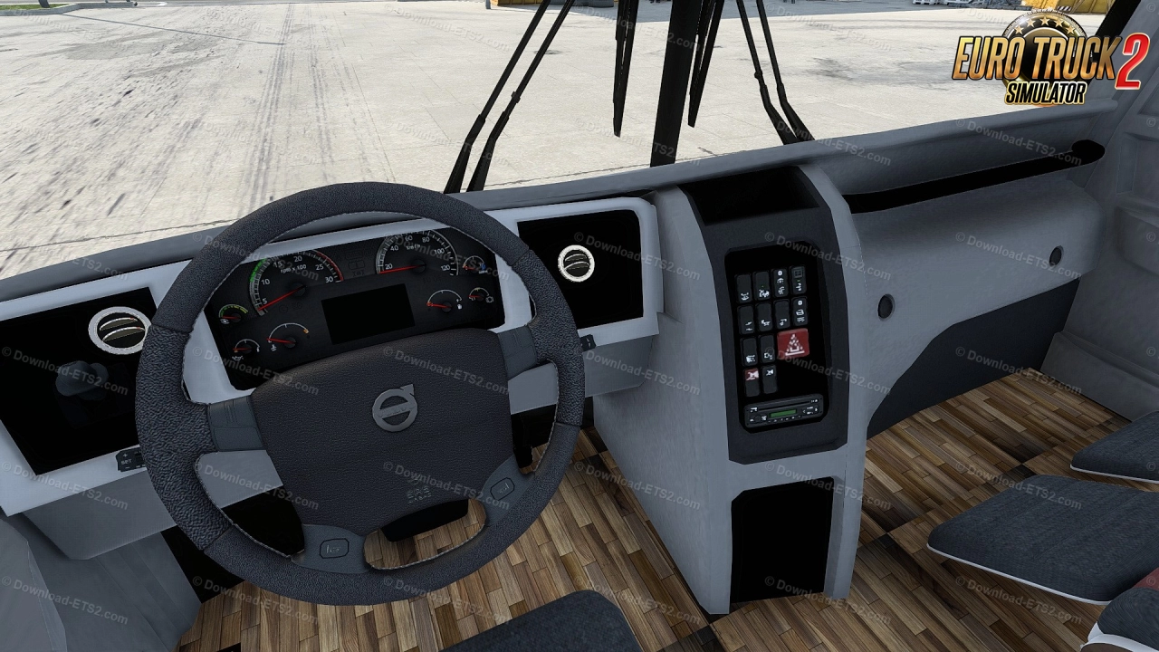 Busscar Panoramico DD 2009 + Interior v1.1 (1.45.x) for ETS2