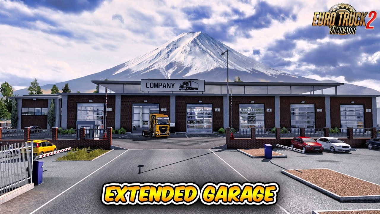 Extended Garage v2.0.4 By d-luX (1.51.x) for ETS2