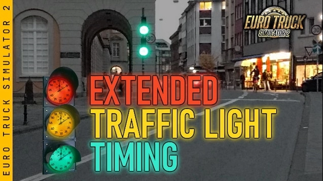Extended Traffic Light Timing v1.3.9b (1.47.x) for ETS2