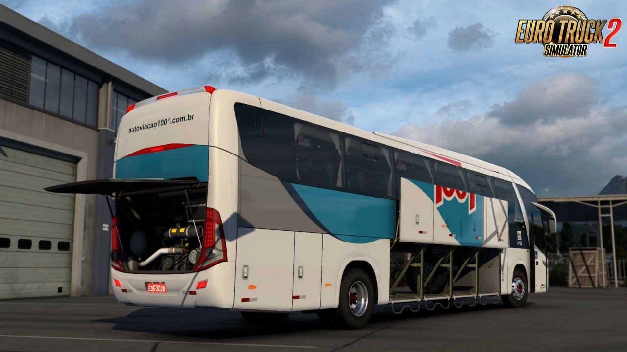 Marcopolo Paradiso G7 1200 + Interior v2.7 (1.55.x) for ETS2