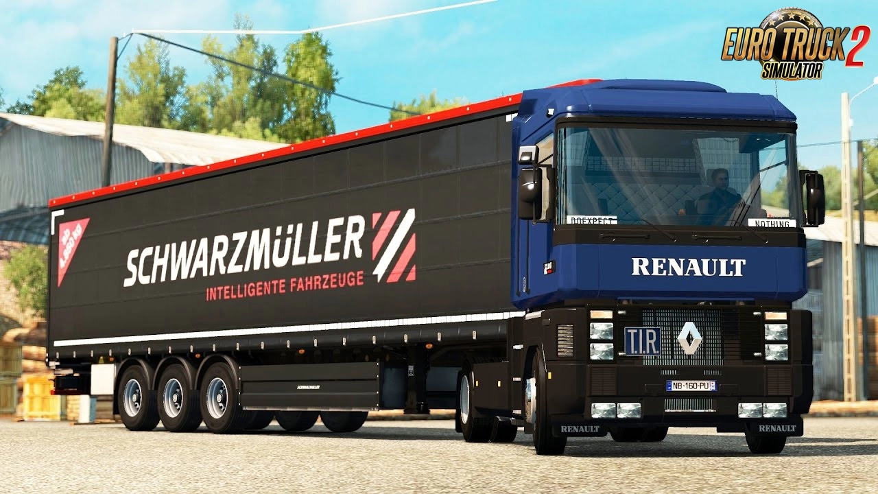 Renault AE Magnum + Interior v2.0 (1.45.x) for ETS2