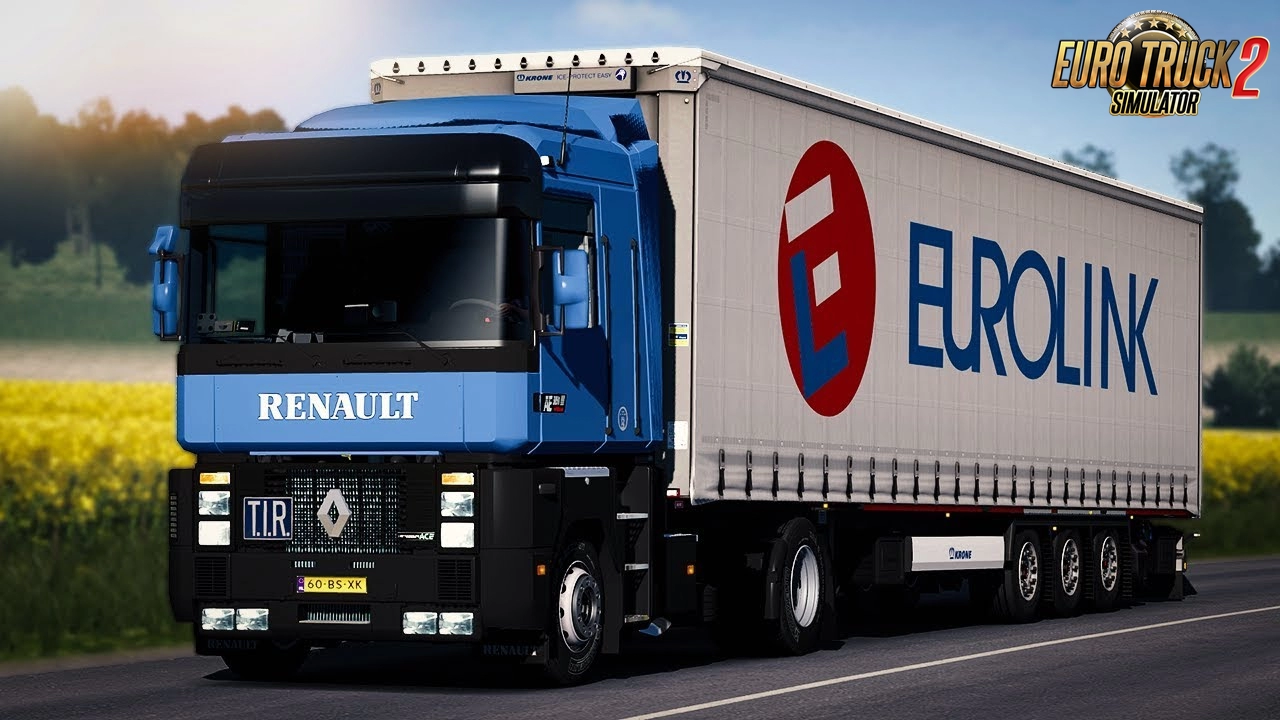 Renault AE Magnum + Interior v2.0 (1.45.x) for ETS2