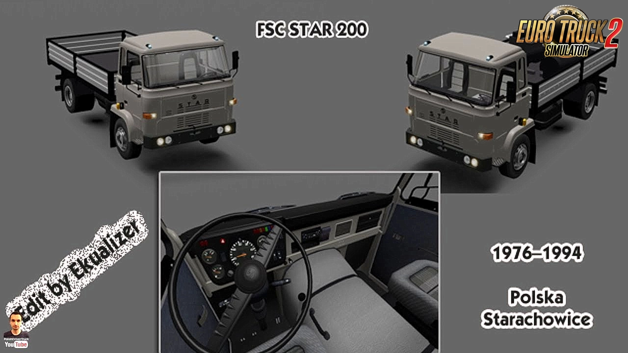 F.S.C. STAR 200 Truck + Interior v2.5 By Ekualizer (1.45.x)