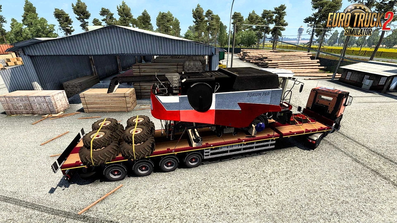 Farming Simulator Cargo Pack v1.5 (1.46.x) for ETS2