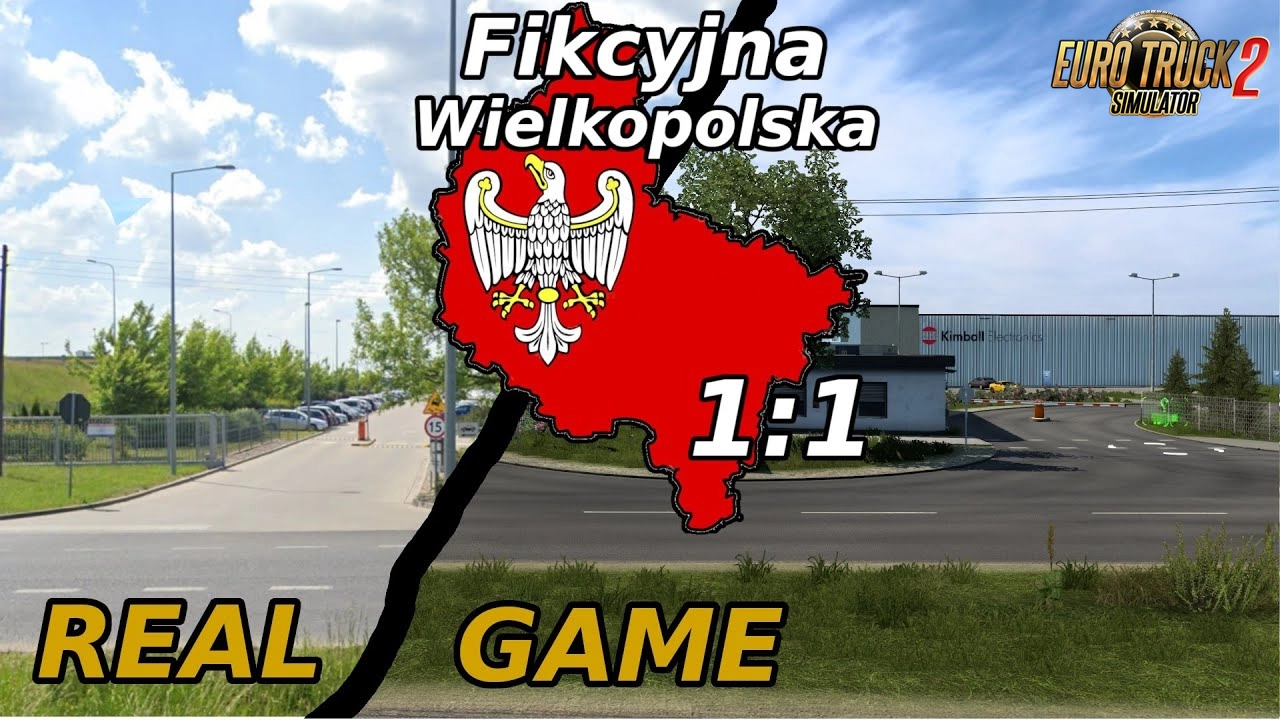 Fikcyjna Polska 1:5 v1.6 (1.46.x) for ETS2