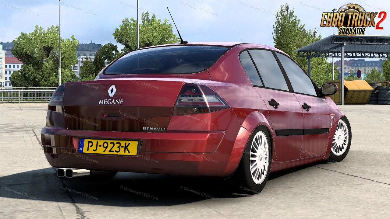 Renault Megane II + Interior v2.0 (1.56.x) for ETS2