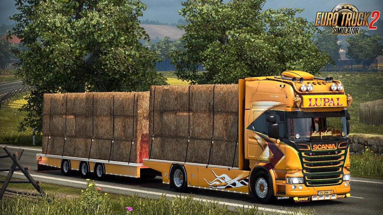 Scania R730 Lupal Edition + Trailer v1.6 (1.46.x) for ETS2