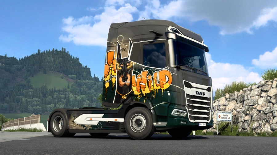 Street Art Paint Jobs Pack DLC for ETS2