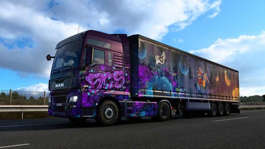 Street Art Paint Jobs Pack DLC for ETS2