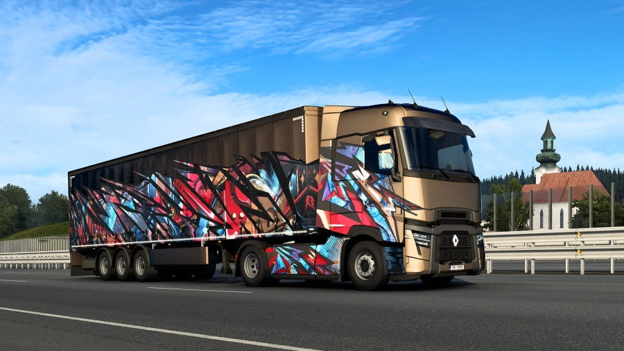 Street Art Paint Jobs Pack DLC for ETS2