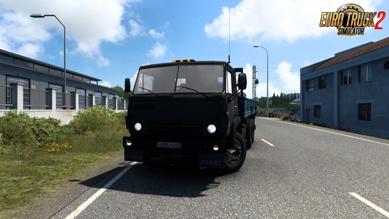 KamAZ 5410-53212 + Tandem Trailer v1.6 (1.46.x) for ETS2