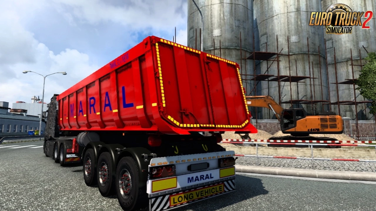 Maral Dumper Trailer v1.2 (1.46.x) for ETS2