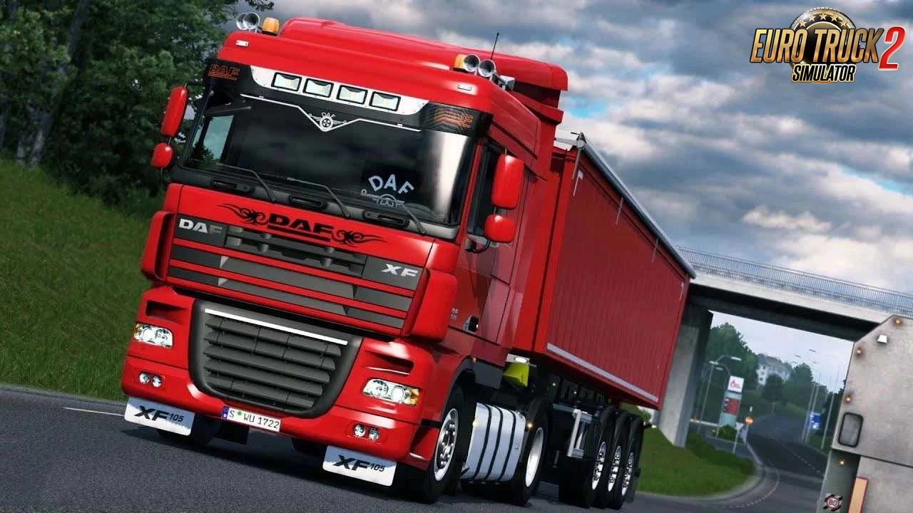 DAF XF 105 v1.2 by Macher (1.46.x) for ETS2